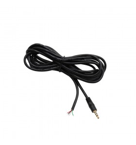3.5mm 4pole stereo male to open cable  Audio extension cable